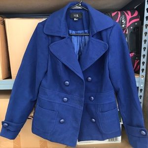 Royal Blue Peacoat